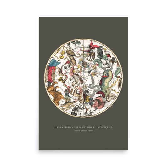 Vintage Astrology Constellation Print - THE WALL SNOB