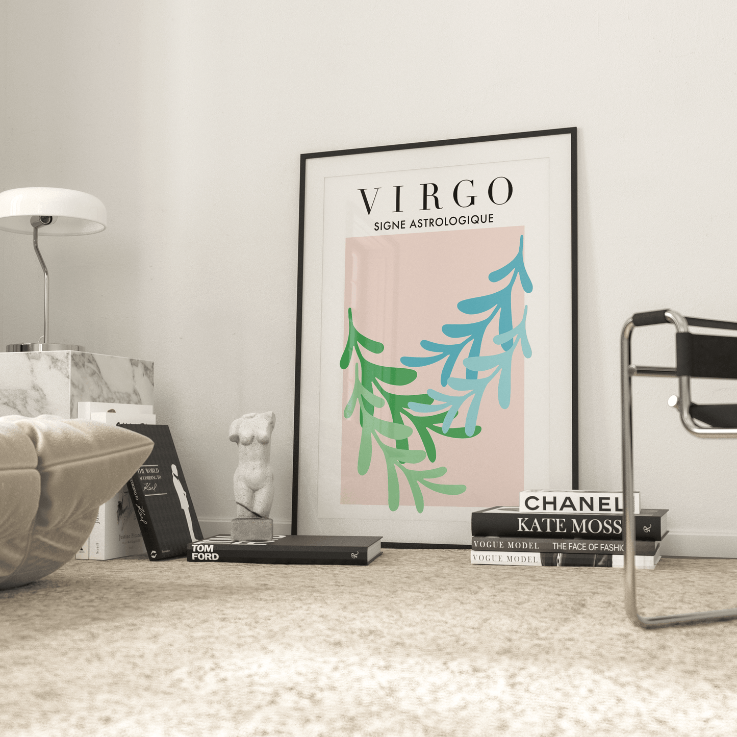 Virgo Cutouts, Poster - THE WALL SNOB